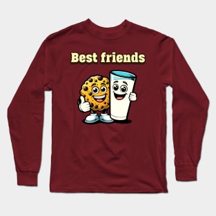 Milk And Cookies Long Sleeve T-Shirt